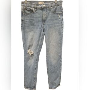 Madewell Light Blue Straight Leg Jeans